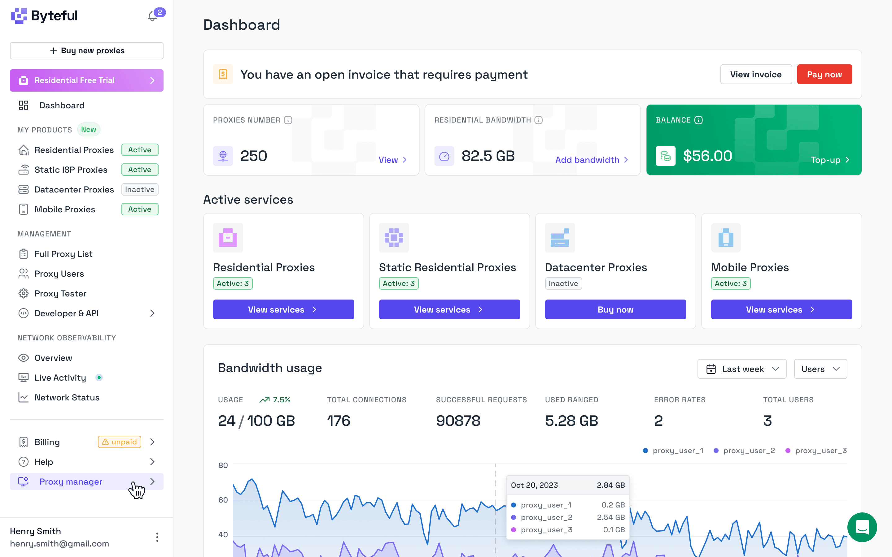 Product Update Log - Byteful Documentation